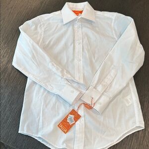 Tallia white Casual Button Down Shirt